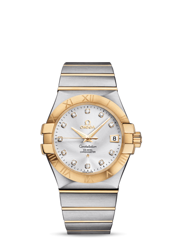 Omega Constellation Co-Axial 35 Stainless Steel / Yellow Gold / Silver